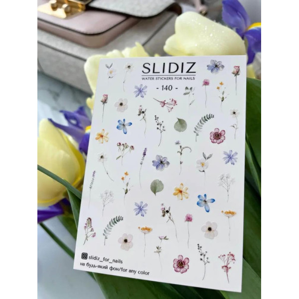 Слайдер-дизайн SLIDIZ №140, цветы, веточки