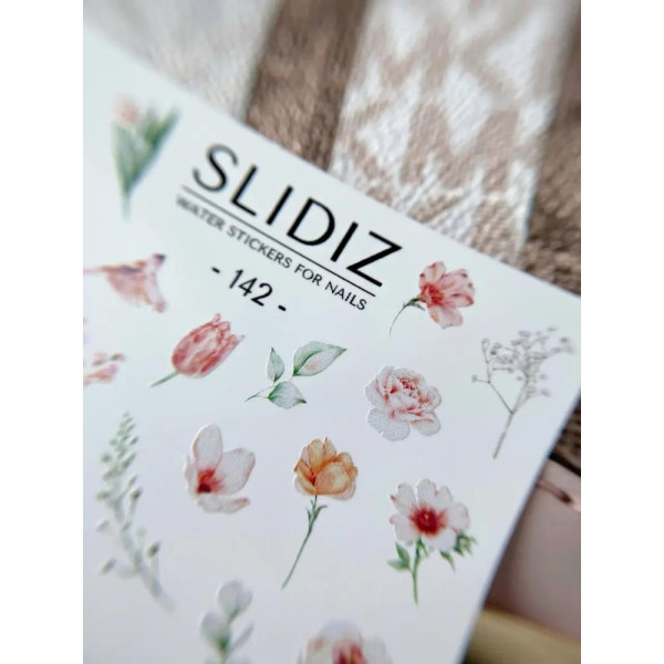 Слайдер-дизайн SLIDIZ №142, цветы, веточки