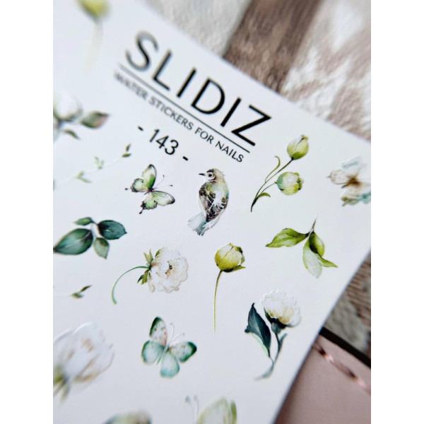 Слайдер-дизайн SLIDIZ №143, квіти, гілочки