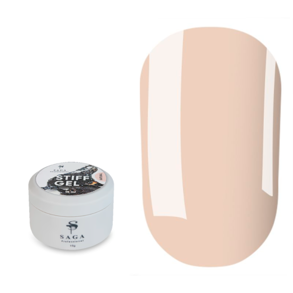 SAGA Professional STIFF Gel № 04 Natural - гель желе, бежевый, 13 мл