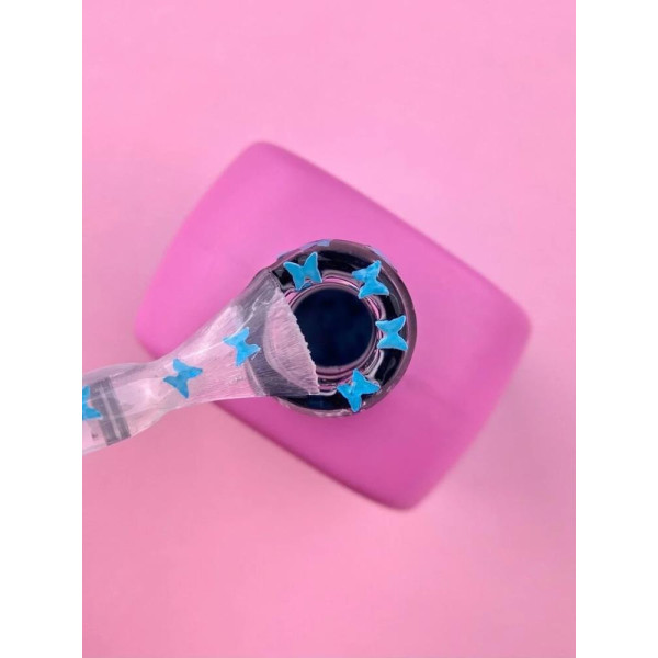 LUNA Top Butterfly Blue - топ без липкого шару (з блакитними метеликами), 13 мл