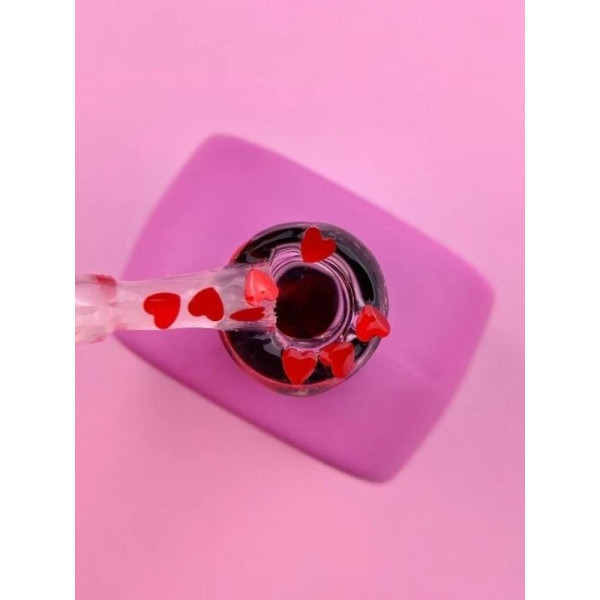 LUNA Top Romantic-топ без липкого шару (з червоними сердечками), 13 мл