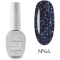 Гель-лак світловідбивний SAGA Professional Fiery Gel №44, чорний, 10 мл