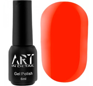 Гель-лак ART Gel Polish №058, помаранчевий, 6 мл