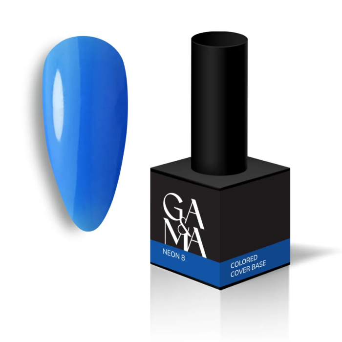 База неонова GA&MA Colored Base Neon №008, синя, 15 мл