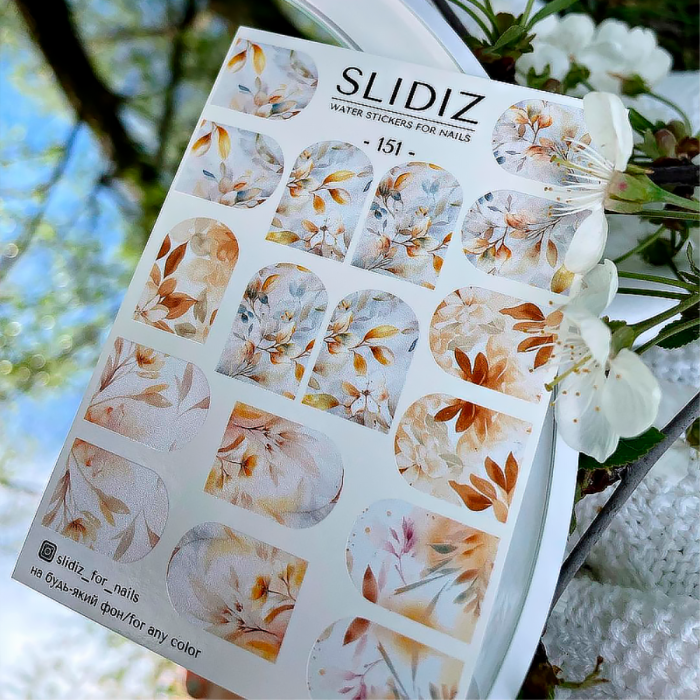 Слайдер-дизайн SLIDIZ №151, веточки
