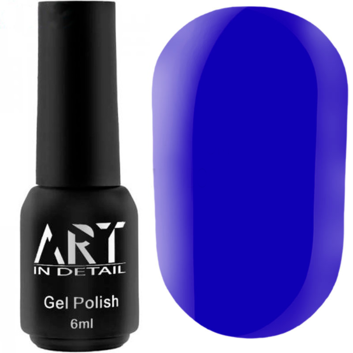 Гель-лак ART Gel Polish №015, яскравий синій, 6 мл