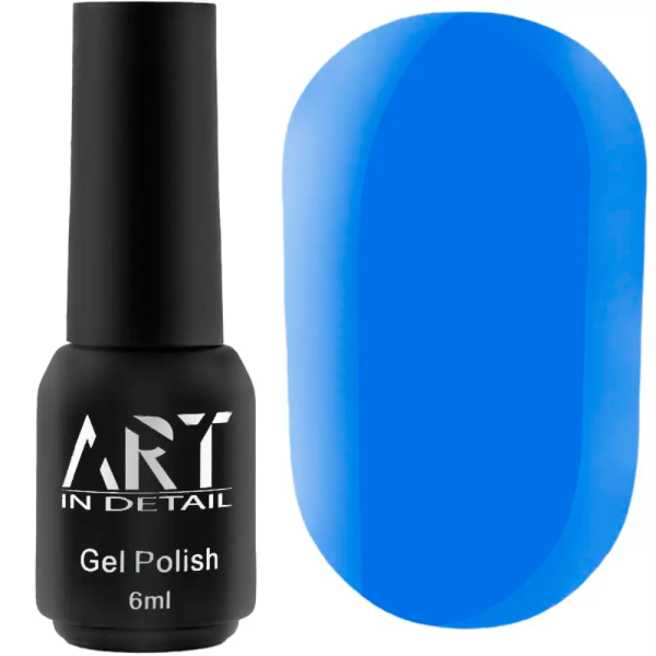 Гель-лак ART Gel Polish №017, електрик, 6 мл