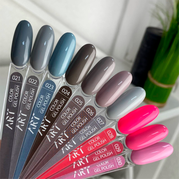 Гель-лак ART Gel Polish №028, яскраво-малиновий, 6 мл