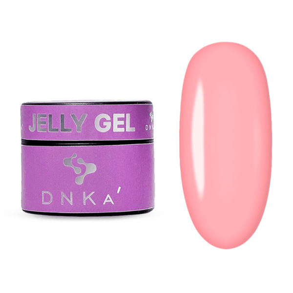DNKa Jelly Gel №0005 Trigger - гель-желе, запорошено - рожевий, 15 мл