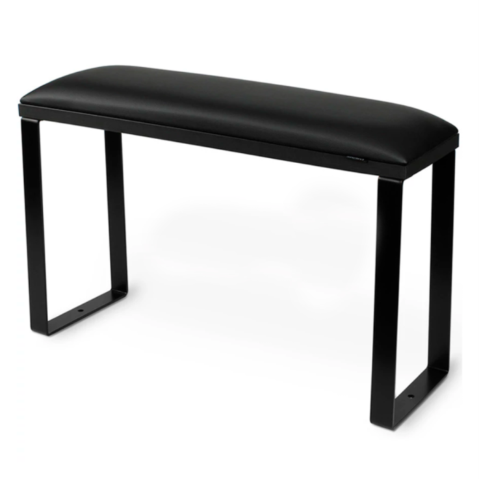 Підлокітник для педикюру SPENVI Loft Total Black на знімних металевих ніжках (з чорною подушкою)