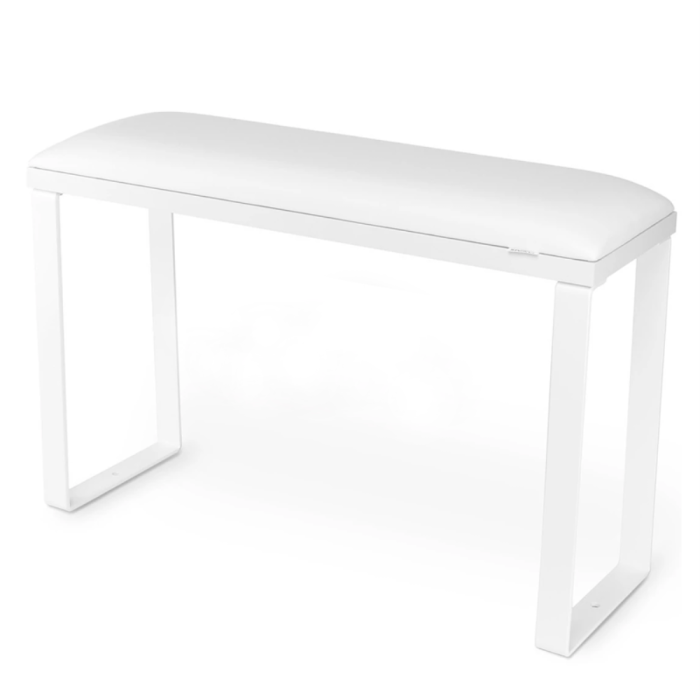 Підставка для педикюру SPENVI Loft Total White на знімних металевих ніжках (з білою подушкою)