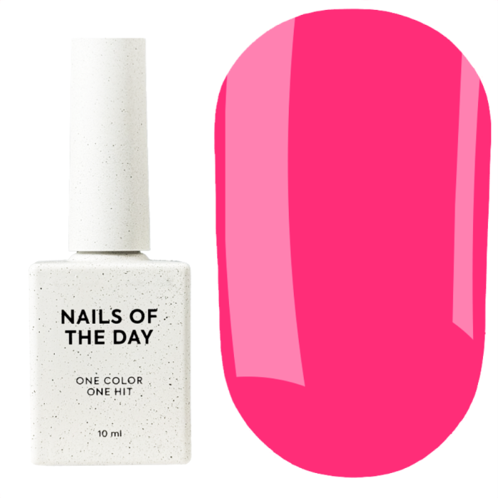 Гель-лак, в один шар NAILSOFTHEDAY Let’s Special №213 Purple, яскраво-рожевий, 10 мл