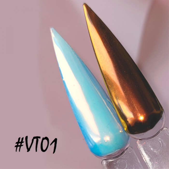 Втирка для нігтів NailApex VT01 - єдиноріг №01