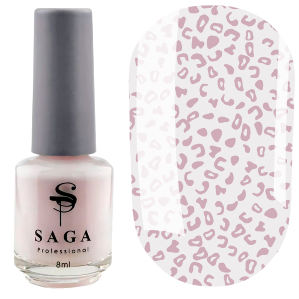 Лак-фарба для стемпінгу Saga Professional Stamping Paint №021 - ніжна пудра, 8 мл