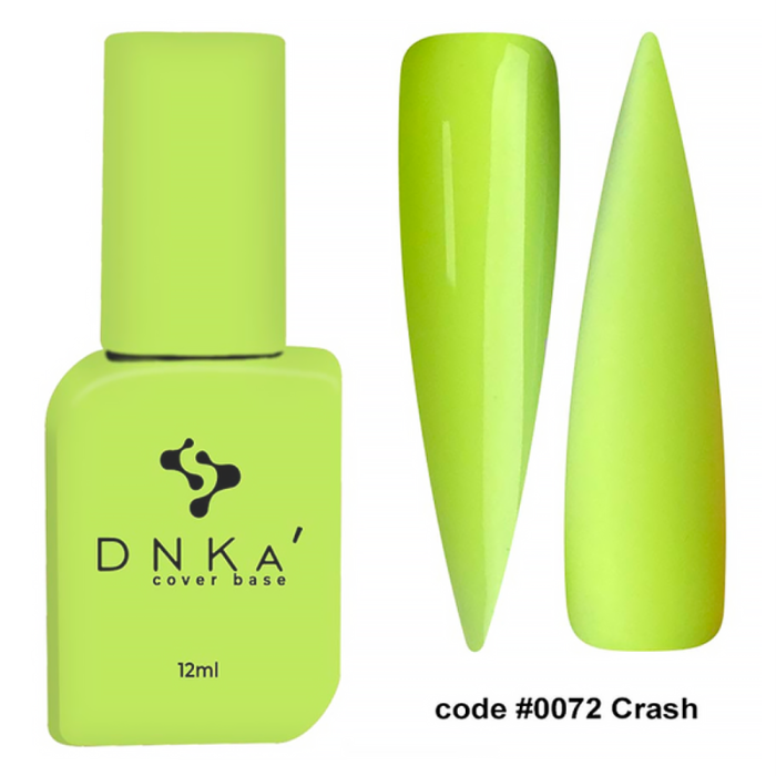 База камуфлирующая DNKa Cover Base №0072 Crash, ярко-желтая, 12 мл