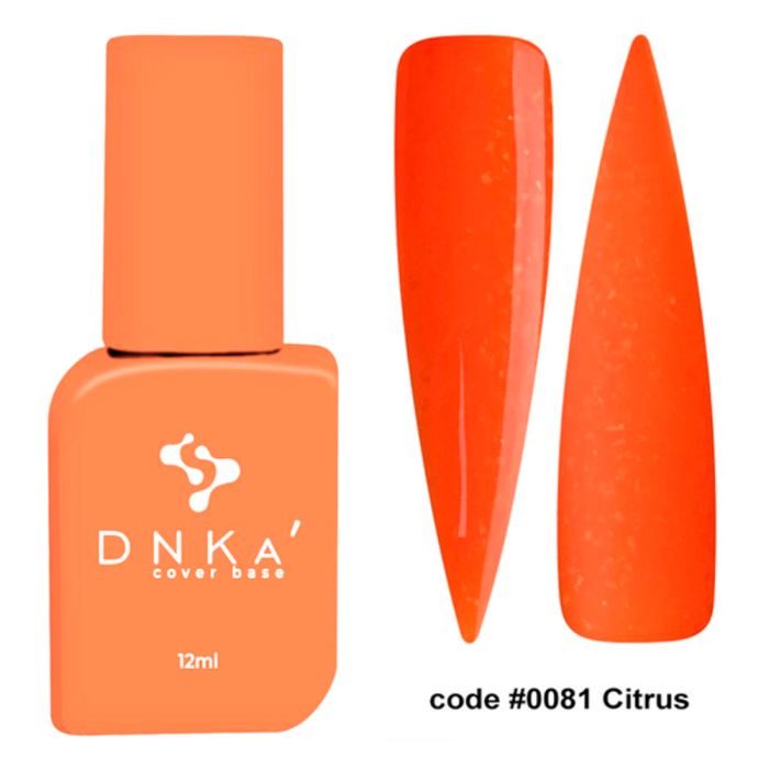 База камуфлююча DNKa Cover Base №0081 Citrus, апельсин з поталлю, 12 мл