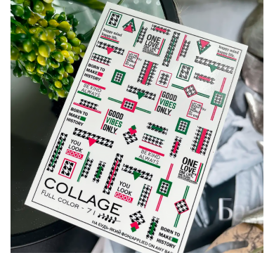 Слайдер-дизайн Collage Full Color-71