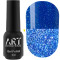 Гель-лак світловідбивний ART Flash Gel Polish №FG024, кобальтово-синій, 6 мл