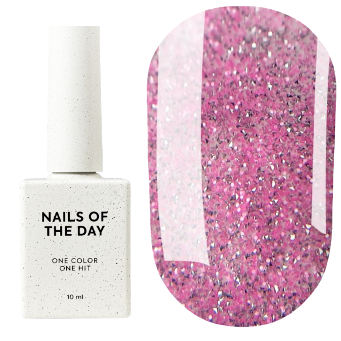 Гель-лак світловідбивний NAILSOFTHEDAY №200 Aperol, рожевий, 10 мл