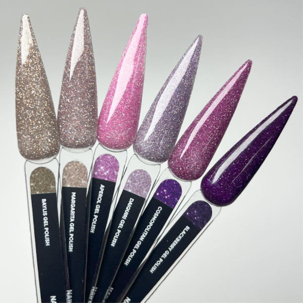 Гель-лак светоотражающий NAILSOFTHEDAY №358 Blackberry, фиолетовый, 10 мл