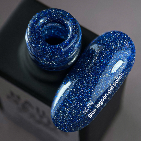 Гель-лак світловідбивний NAILSOFTHEDAY Blue Lagoon, блакитний, 10 мл