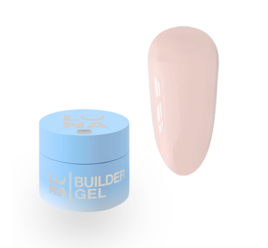 LUNA Gel Premium № 04 - камуфлюючий гель (ніжно-рожевий), 15 мл