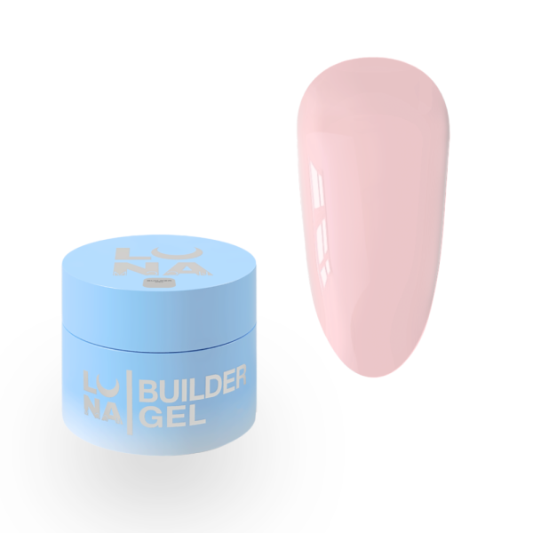 LUNA Gel Premium № 07 - камуфлирующий гель (розовый), 15 мл