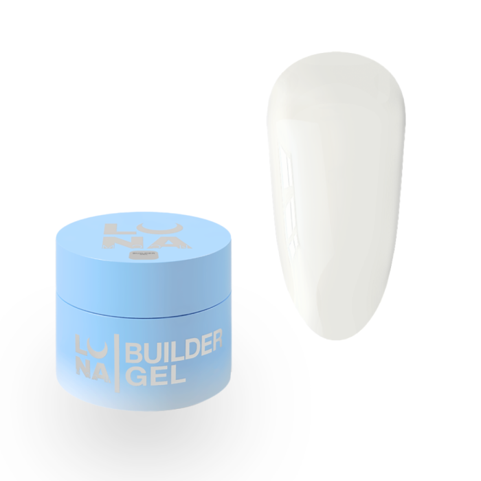 LUNA Gel Premium № 11 - камуфлюючий гель (молочно-білий), 15 мл