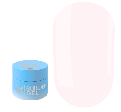 LUNA Gel Premium № 19 NEW - камуфлюючий гель (молочно-рожевий), 15 мл