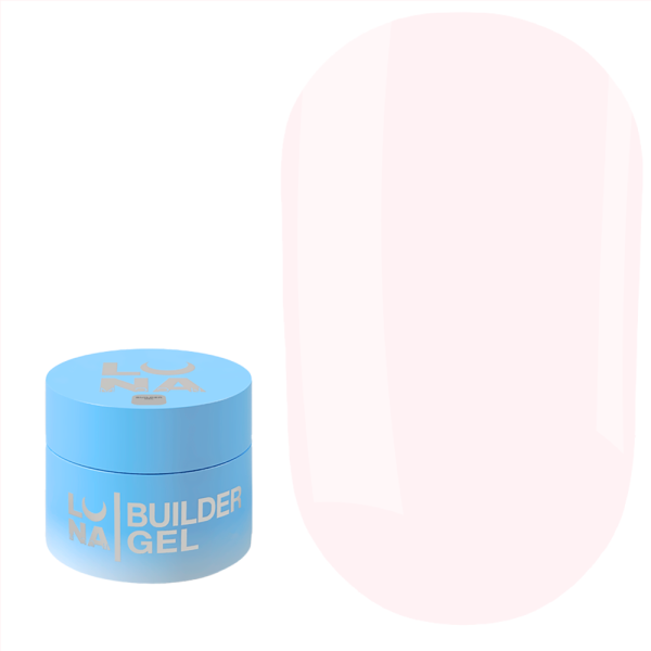 LUNA Gel Premium № 19 NEW - камуфлюючий гель (молочно-рожевий), 15 мл