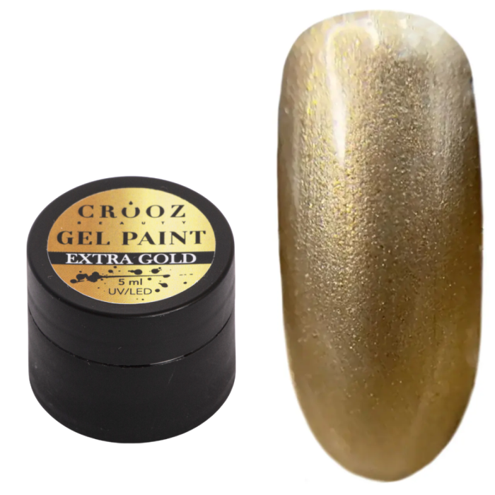 Crooz Extra Gold - гель-фарба, золота, 5 г