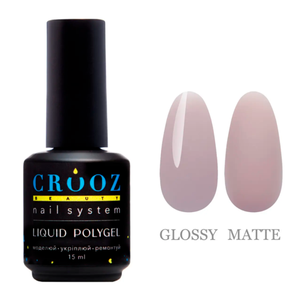 Crooz Liquid Polygel №03 - рідкий полігель, світло-бежевий, 15 мл