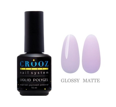 Crooz Liquid Polygel №06 - жидкий полигель, лилово-розовый, 15 мл