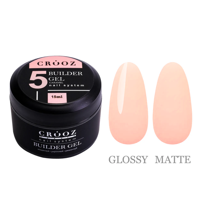 Crooz One-Phase Builder Gel №05 Caramel - гель для нарощування, карамельний, 15 мл