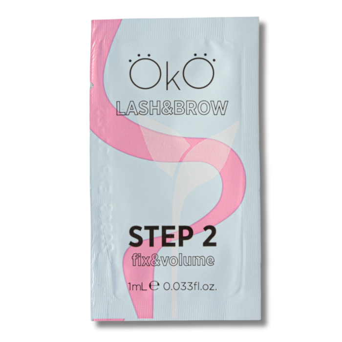 Склад для ламінування вій і брів Oko Step 2 Fix&Volume, 1 мл