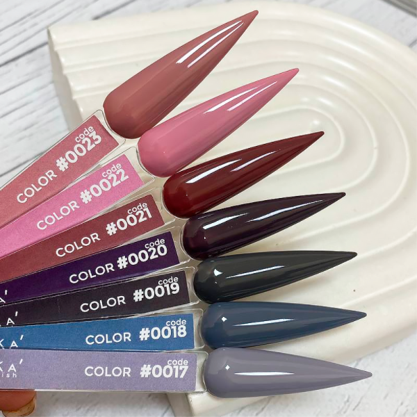 Гель-лак DNKa Gel Polish Color #0017, світло-сіро-бежевий, 12 мл