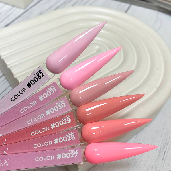 Гель-лак DNKa Gel Polish Color #0027, розовый нектар, 12 мл