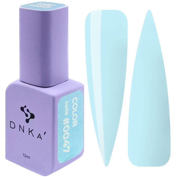 Гель-лак DNKa Gel Polish Color #0047, небесный, 12 мл