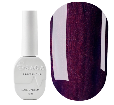 Гель-лак котяче око SAGA Professional Glow Cat №01, стигла вишня, 10 мл