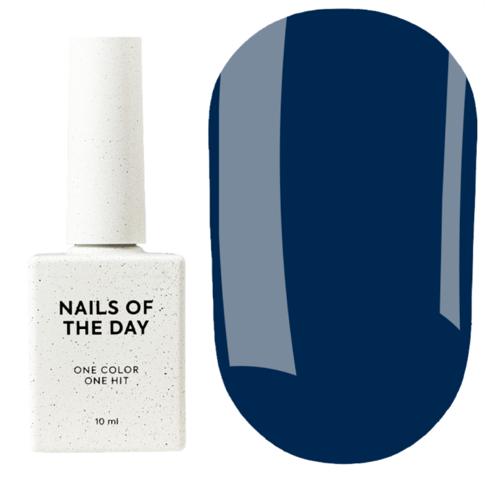 Гель-лак, в один слой NAILSOFTHEDAY Let's Special №321 Future Dusk, темно-синий, 10 мл