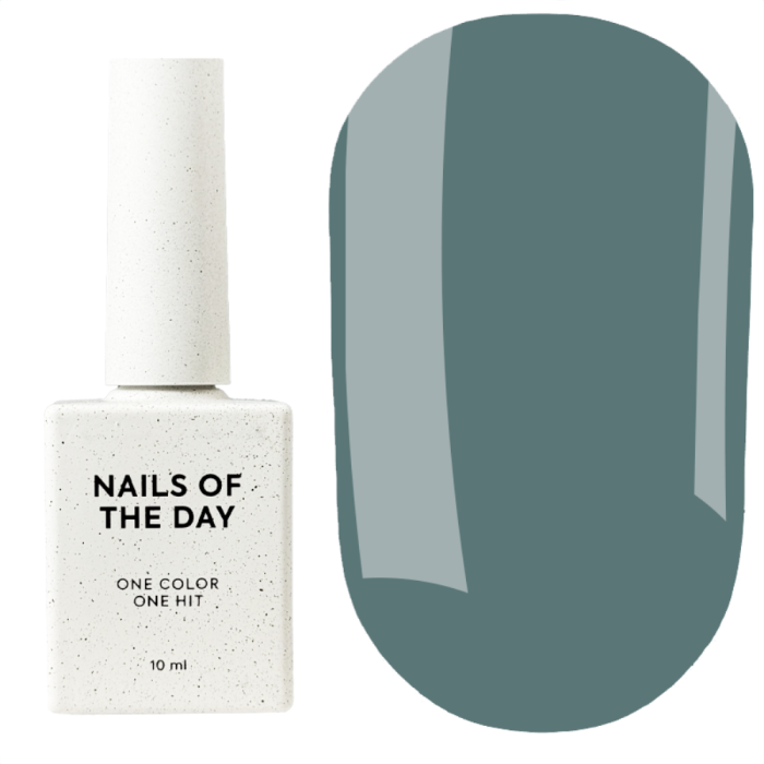 Гель-лак, в один шар NAILSOFTHEDAY Let's Special №333 Sequoia, темно-оливковий, 10 мл