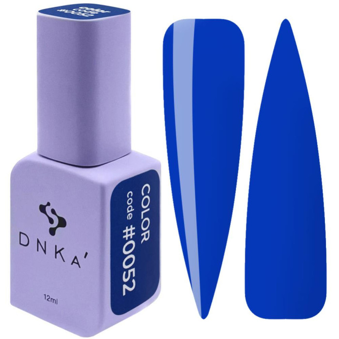 Гель-лак DNKa Gel Polish Color #0052, блакитний, 12 мл