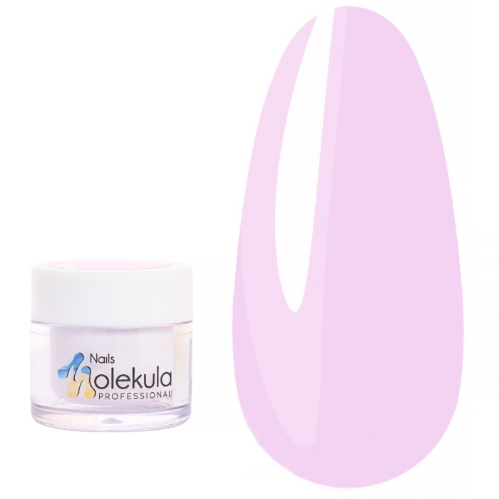 Molekula Gel №15 Milky Lavander - камуфлирующий гель, молочно-лавандовый, 30 мл