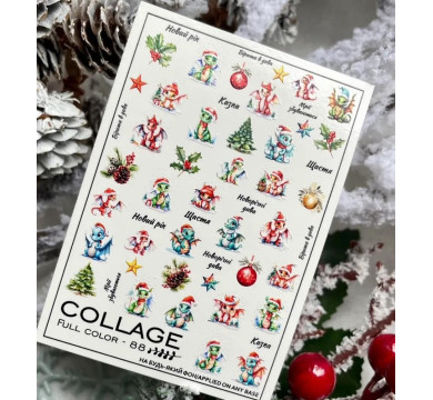 Слайдер-дизайн Collage Full Color-88