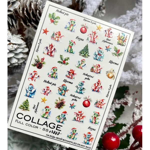 Слайдер-дизайн Collage Full Color-88