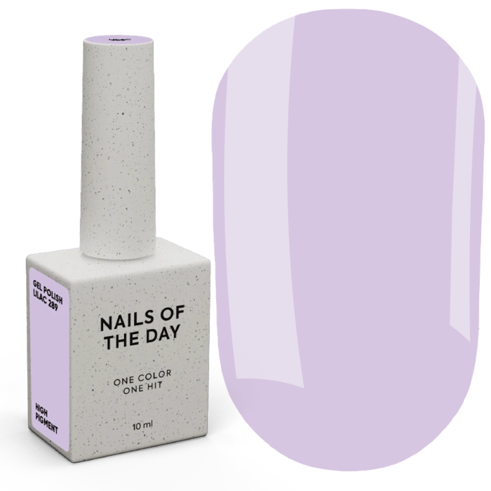 Гель-лак, в один слой NAILSOFTHEDAY №289 Let’s Special Lilac, лиловый, 10 мл