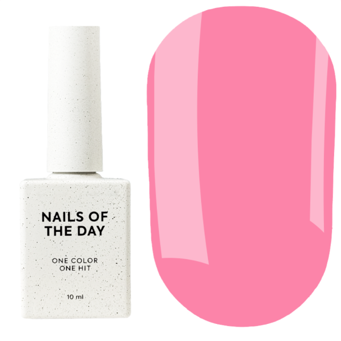 Гель-лак, в один слой NAILSOFTHEDAY Let’s Special №197 Pink, розовый, 10 мл
