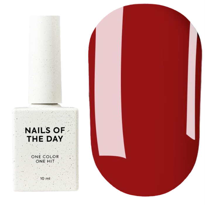 Гель-лак, в один слой NAILSOFTHEDAY Let’s Special №161 Pretty Woman, малиновый, 10 мл