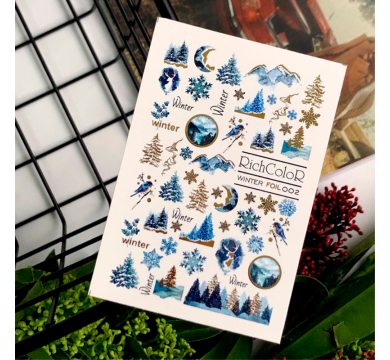 Слайдер RichColor Winter Foil №02